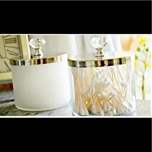 💎😍 Super Cute bathroom storage jars 😍💎